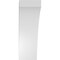 Ekena Millwork 6-in. W x 10-in. D x 18-in. H Thorton Architectural Grade PVC Knee Brace BRCP06X10X18THR - alternate 4